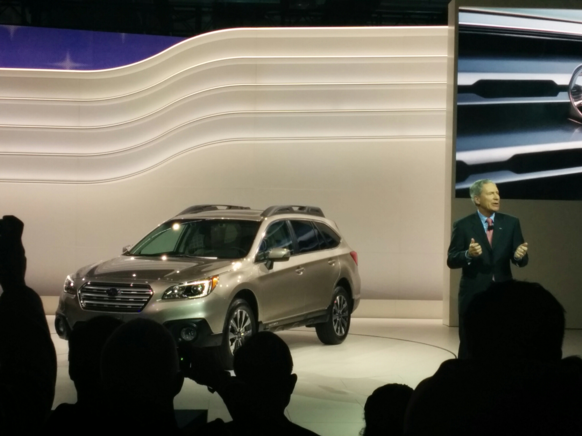 Subaru Press Conference Shifting Lanes