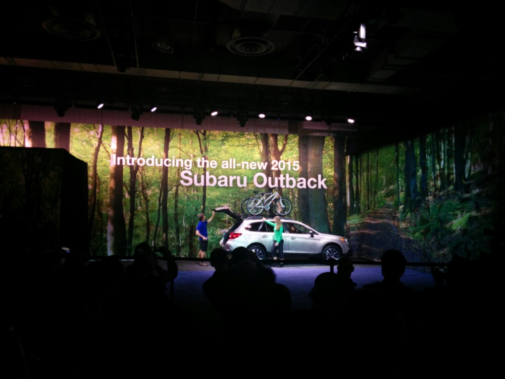 Subaru Press Conference Shifting Lanes