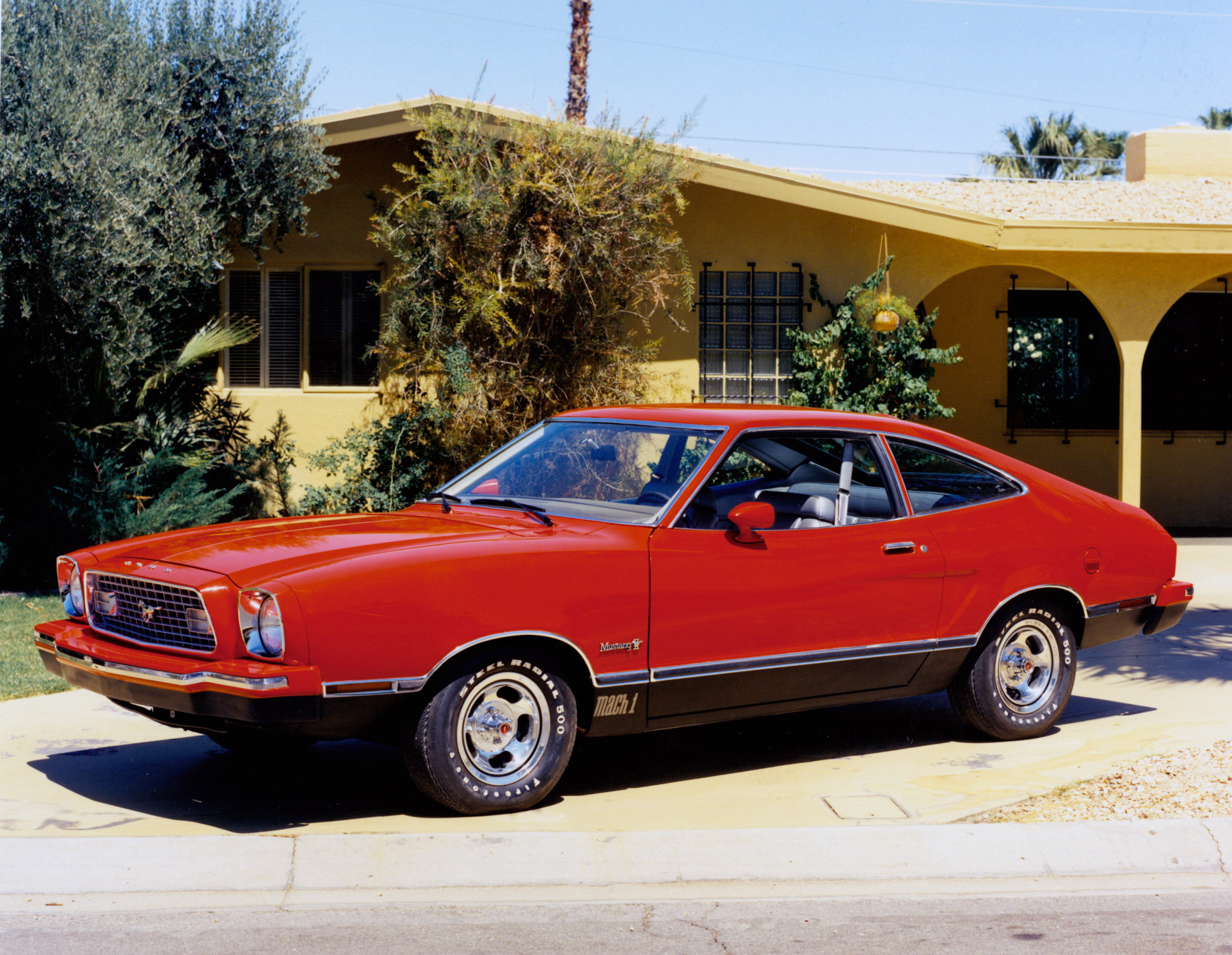 1974 Ford mustang red #5