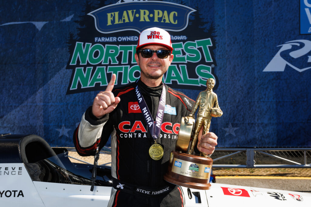 Toyota hits milestone with NHRA victory Shifting Lanes